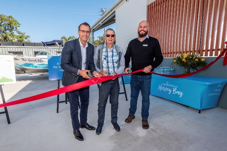 Washing your boat or caravan, brewing beer and filleting fish are just some of the activities over 50s residents at Ingenia Lifestyle Hervey Bay will now be able to do in style with the opening of brand-new state-of-the-art community facility.</p>
<p>‘The Hangar’ is unique to Hervey Bay and signals a new era in over 50’s lifestyle living in the area. The facility is a reflection of the Hervey Bay lifestyle and represents a multi-million-dollar investment into the community from Ingenia Communities.</p>
<p>