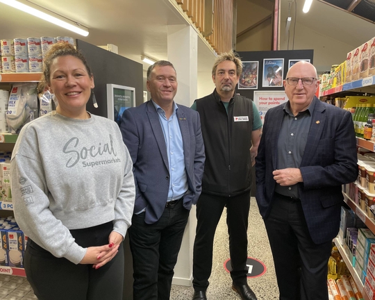 Foodstuffs North Island and Palmerston North Methodist Social Services Open Social Supermarket in Palmerston North
