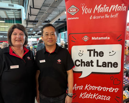 New World Matamata launches “Chat Lane” to create connection at checkout
