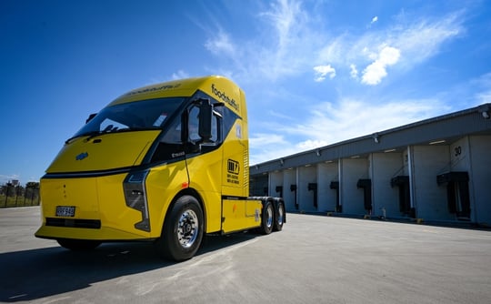 Foodstuffs’ latest fully electric truck hits the road