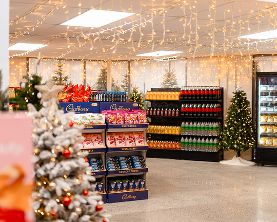 Pop-up social supermarket opens for Christmas