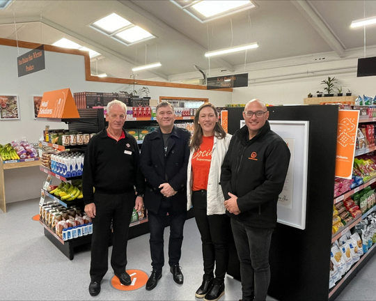 Whare Āio social supermarket welcomes its first visitors