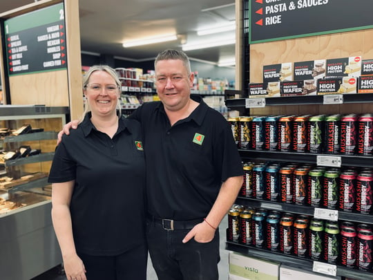From supermarket sweethearts to Four Square owners: Darryl and Kellie Cooper begin a new chapter in Mangawhai Heads