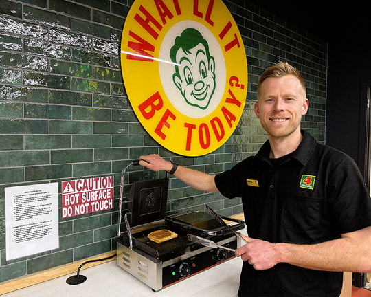 Four Square serves up Kiwi classic with a Charlie twist – the $3 Charlie Cheese Toastie