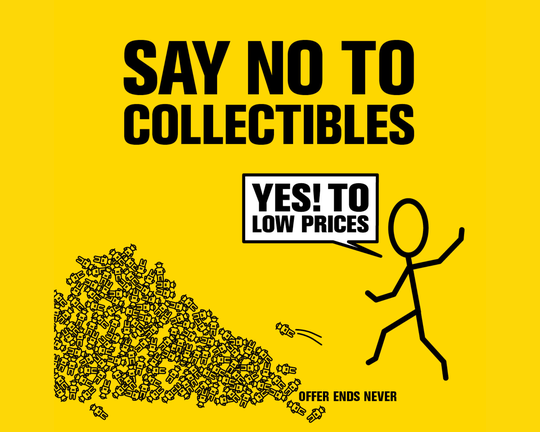 PAK'nSAVE says no to collectibles reinforcing commitment to low prices all year round