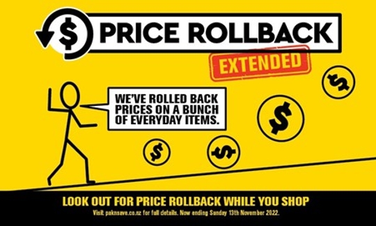 PAK'nSAVE extends Price Rollback to help customers save more millions