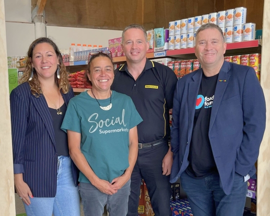 Foodstuffs North Island and Te Whāriki Manawāhine O Hauraki Open Social Supermarket