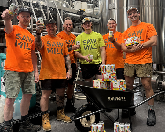 Four Square and Sawmill brew up Beach Day Bright IPA to mark the unofficial start of the Kiwi summer