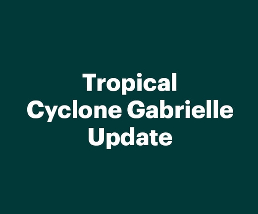 Tropical Cyclone Gabrielle recovery updates