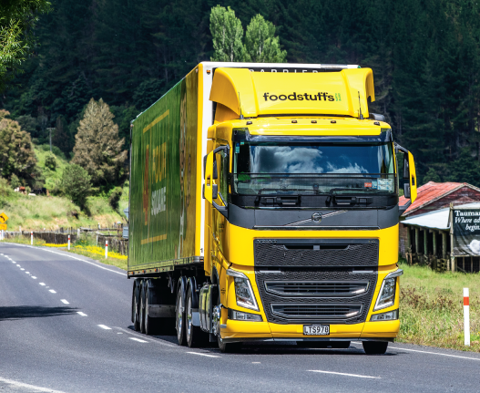 Foodstuffs truck PROMO CARD