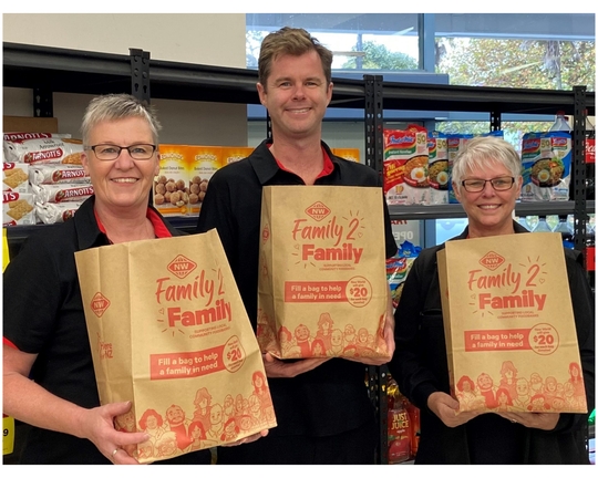 New World’s Family2Family Foodbank Appeal is back with the supermarket giving $20 for each customer donation, up to $250,000