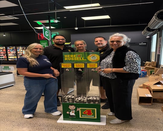 Local Four Square stores put community giving in customers’ hands