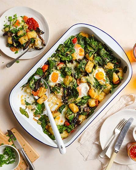 Hash brown breakfast bake