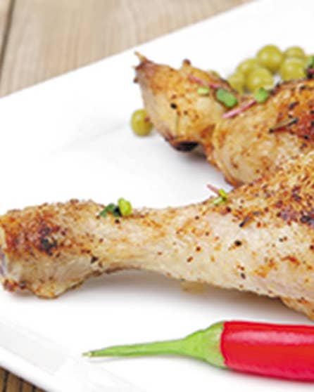 Slow cook garlic chicken legs