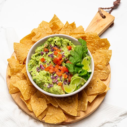 Easy homemade guacamole