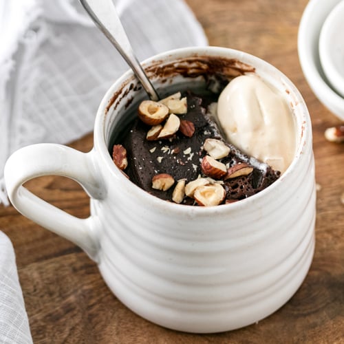 10 minute chocolate mug cake