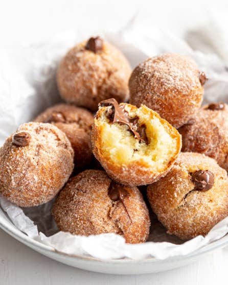 Nutella no yeast donuts
