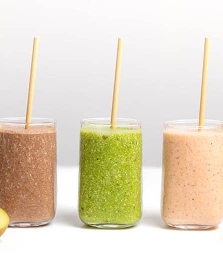 Smoothies three ways