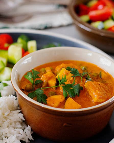 Friday night tofu curry