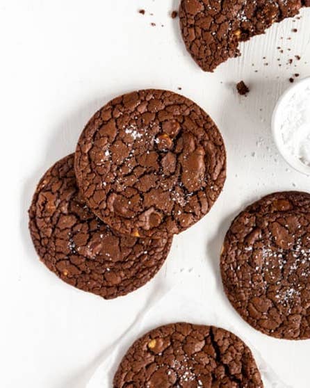 Brownie chocolate cookies