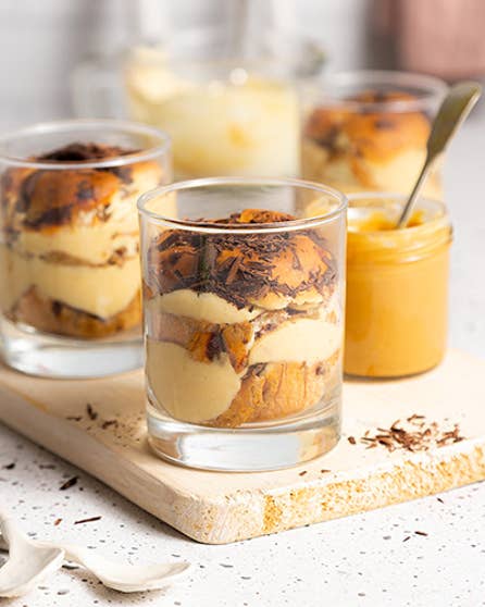 Hot cross bun tiramisu