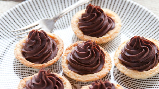 vanillanchocolatetartlets
