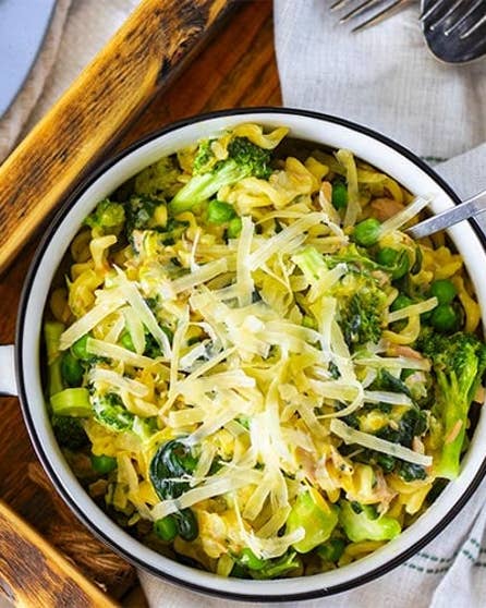 One pot creamy tuna pasta