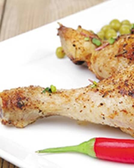 Slow cook garlic chicken legs