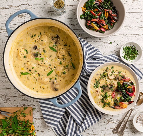 Mushroom-Chicken-Stew-with-Herb-Dumplings