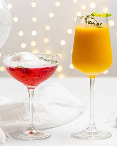 Christmas mocktails