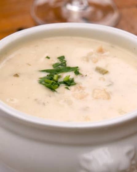 Great Kiwi creamy seafood chowder