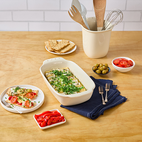 Marinated cheese appetizer