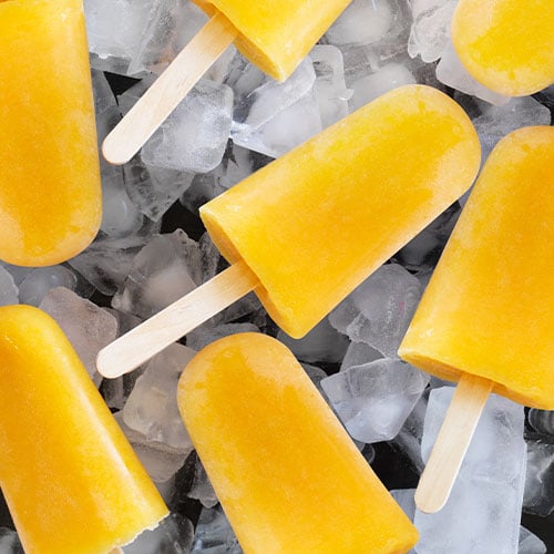 Easy fruity ice blocks