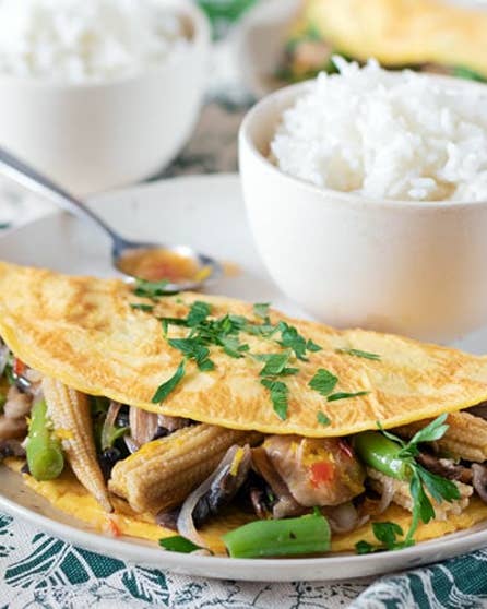 Vietnamese-style omelette