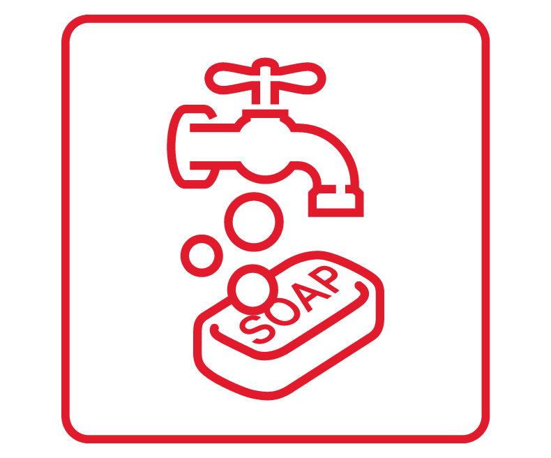 SMEG Handwash only icon_red