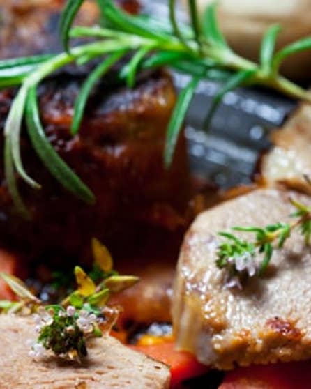 Lemon and rosemary lamb chops