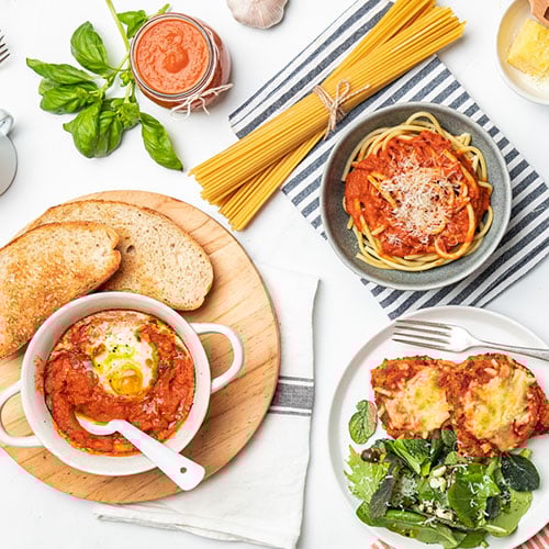 Hidden veggie pasta sauce