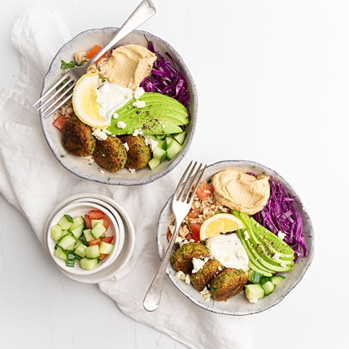 Falafel bowls