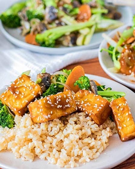 Teriyaki tofu