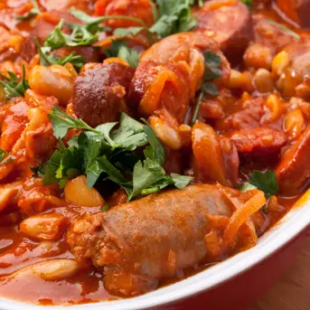 poppaskiwicurriedsausages