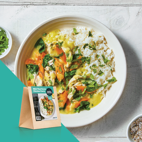 Thai green chicken curry