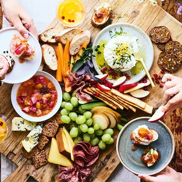 Autumn grazing platter