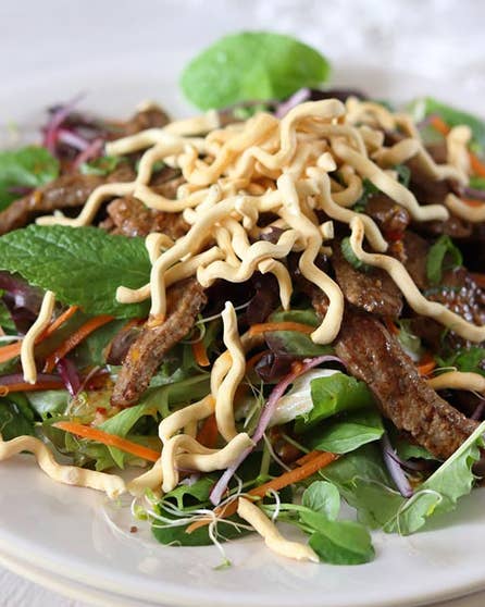 Thai-style beef salad
