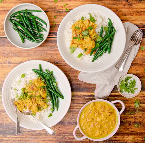 Slow cooker chicken curry