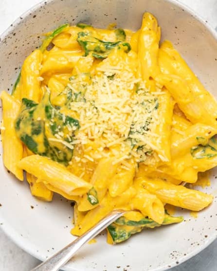 6 ingredient pumpkin alfredo