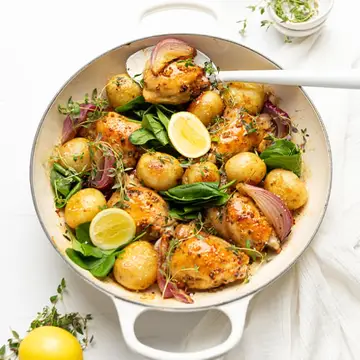 honey-and-thyme-tray-bake