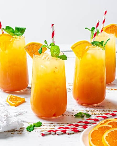 Sunset mocktail