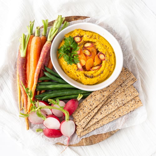 carrot hummus