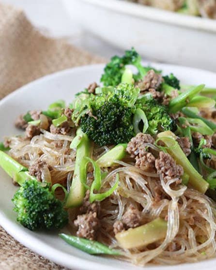 Samoan-inspired chop suey