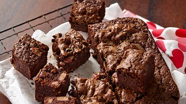 Cadbury black forest brownie